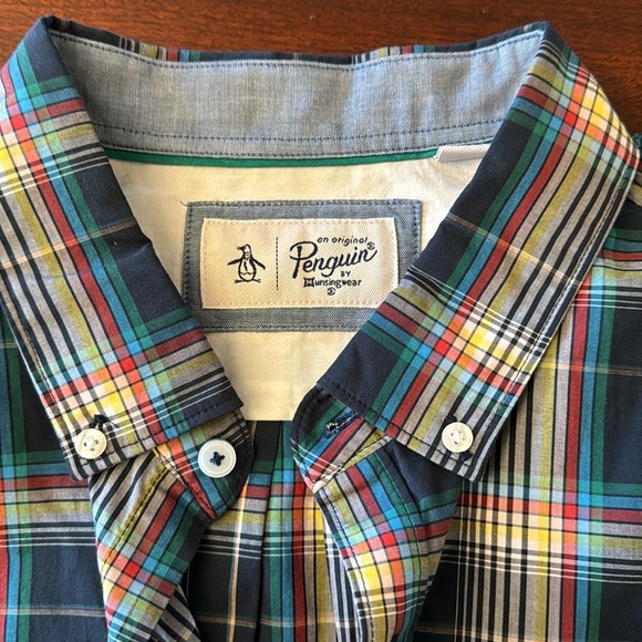 An Original‎ Penguin Plaid Button Down - Picture 2 of 12